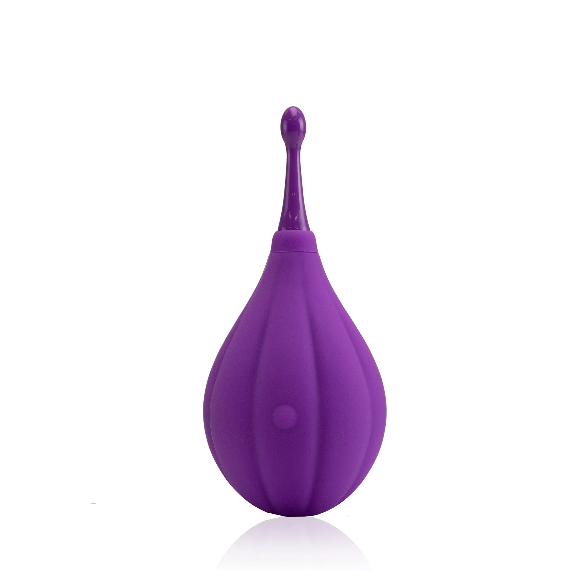 Front-facing sonic clitoral vibrator without pleasure sleeve JJ-violet